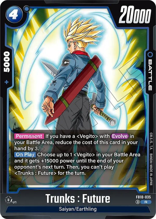 Trunks : Future - FB10-035 Rare Holofoil
