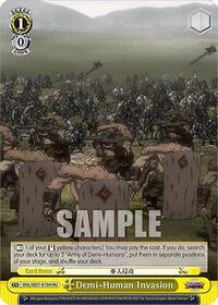 Demi-Human Invasion (HU) | Nazarick: Tomb of the Undead Vol.3 Extra Booster | Holo Uncommon | Normal | #OVL/SE51-E15H HU