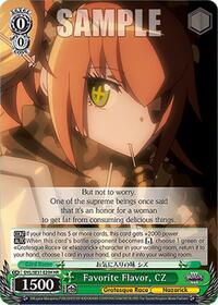 Favorite Flavor, CZ (HR) | Nazarick: Tomb of the Undead Vol.3 Extra Booster | High Rare | Normal | #OVL/SE51-E20H HR