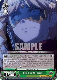 Blind Faith, Neia | Nazarick: Tomb of the Undead Vol.3 Extra Booster | Uncommon | Normal | #OVL/SE51-E28 U