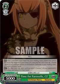 Time for Farewells, CZ (HU) | Nazarick: Tomb of the Undead Vol.3 Extra Booster | Holo Uncommon | Normal | #OVL/SE51-E30H HU