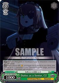 Duties as a Senior, CZ (HC) | Nazarick: Tomb of the Undead Vol.3 Extra Booster | Holo Common | Normal | #OVL/SE51-E32H HC