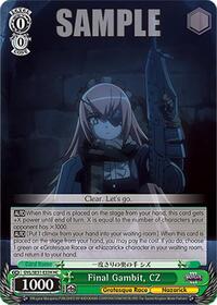 Final Gambit, CZ (HC) | Nazarick: Tomb of the Undead Vol.3 Extra Booster | Holo Common | Normal | #OVL/SE51-E33H HC