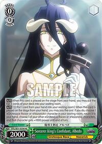 Sorcerer King's Confidant, Albedo (HC) | Nazarick: Tomb of the Undead Vol.3 Extra Booster | Holo Common | Normal | #OVL/SE51-E35H HC