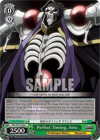 Perfect Timing, Ainz | Nazarick: Tomb of the Undead Vol.3 Extra Booster | Common | Normal | #OVL/SE51-E36 C