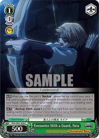 Encounter With a Guard, Neia | Nazarick: Tomb of the Undead Vol.3 Extra Booster | Common | Normal | #OVL/SE51-E38 C