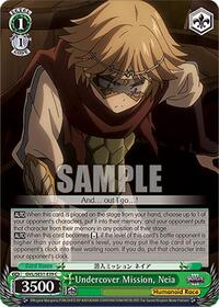 Undercover Mission, Neia | Nazarick: Tomb of the Undead Vol.3 Extra Booster | Common | Normal | #OVL/SE51-E39 C