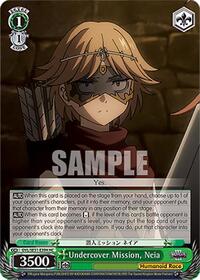 Undercover Mission, Neia (HC) | Nazarick: Tomb of the Undead Vol.3 Extra Booster | Holo Common | Normal | #OVL/SE51-E39H HC