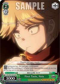 First Taste, Neia (HC) | Nazarick: Tomb of the Undead Vol.3 Extra Booster | Holo Common | Normal | #OVL/SE51-E41H HC