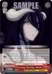 Strategy Meeting, Albedo | Nazarick: Tomb of the Undead Vol.3 Extra Booster | Rare | Normal | #OVL/SE51-E51 R