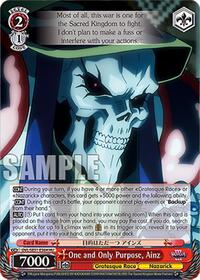 One and Only Purpose, Ainz (HU) | Nazarick: Tomb of the Undead Vol.3 Extra Booster | Holo Uncommon | Normal | #OVL/SE51-E56H HU