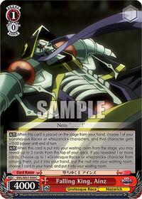 Falling King, Ainz | Nazarick: Tomb of the Undead Vol.3 Extra Booster | Common | Normal | #OVL/SE51-E58 C