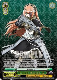 Precision Shooting, CZ (PR) (Foil) | Nazarick: Tomb of the Undead Vol.3 Extra Booster | Promo | Normal | #OVL/SE51-PE01S PR