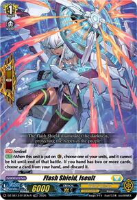 Flash Shield, Iseult (TDR) | DZ-SS13: Blaster Blade Start Deck | TDR | Normal | #DZ-SS13/012EN-R