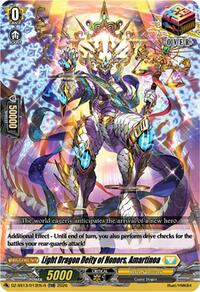 Light Dragon Deity of Honors, Amartinoa (TDR) | DZ-SS13: Blaster Blade Start Deck | TDR | Normal | #DZ-SS13/013EN-R
