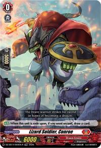 Lizard Soldier, Conroe (TDR) | DZ-SS14: Dragonic Overlord Start Deck | TDR | Normal | #DZ-SS14/004EN-R
