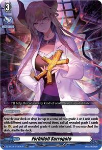 Forbidoll Surrogate (TDR) | DZ-SS14: Dragonic Overlord Start Deck | TDR | Normal | #DZ-SS14/018EN-R