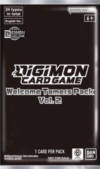 Digimon Card Game: Welcome Tamers Pack Vol.2 (ST-23 & ST-24)