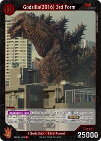 Godzilla (2016) 3rd Form | Booster Set 4: Endless Wars | C | Normal | #EBP04-009