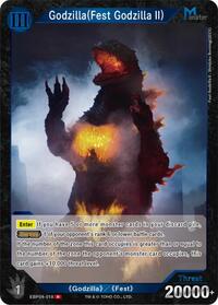 Godzilla (Fest Godzilla II) | Booster Set 4: Endless Wars | R | Foil | #EBP04-018