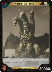 Kaizer Ghidorah | Booster Set 4: Endless Wars | C | Normal | #EBP04-036