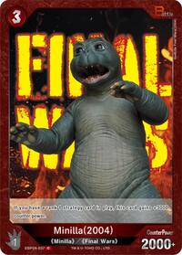 Minilla (2004) | Booster Set 4: Endless Wars | C | Normal | #EBP04-037