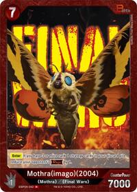 Mothra (imago) (2004) | Booster Set 4: Endless Wars | R | Foil | #EBP04-042