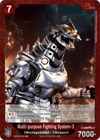 Multi-purpose Fighting System-3 | Booster Set 4: Endless Wars | SR | Foil | #EBP04-043