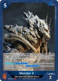 Monster X | Booster Set 4: Endless Wars | R | Foil | #EBP04-047