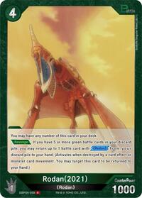 Rodan (2021) | Booster Set 4: Endless Wars | C | Normal | #EBP04-059