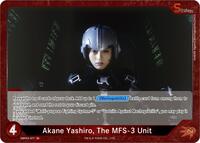 Akane Yashiro, The MFS-3 Unit | Booster Set 4: Endless Wars | R | Foil | #EBP04-077
