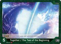 Together / The Two of the Beginning | Booster Set 4: Endless Wars | C | Normal | #EBP04-087