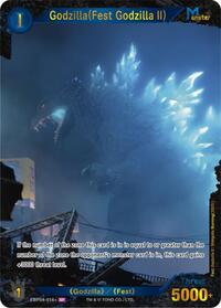 Godzilla (Fest Godzilla II) | Booster Set 4: Endless Wars | SP | Foil | #EBP04-016+