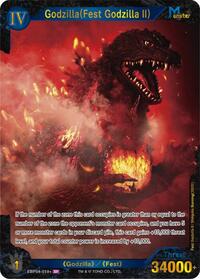 Godzilla (Fest Godzilla II) | Booster Set 4: Endless Wars | SP | Foil | #EBP04-019+