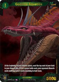 Godzilla Aquatilis | Booster Set 4: Endless Wars | SP | Foil | #EBP04-021+