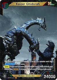 Kaizer Ghidorah | Booster Set 4: Endless Wars | P | Foil | #EBP04-034+