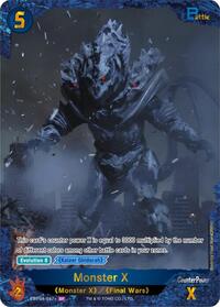 Monster X | Booster Set 4: Endless Wars | SP | Foil | #EBP04-047+
