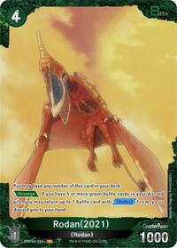 Rodan (2021) | Booster Set 4: Endless Wars | P | Foil | #EBP04-059+