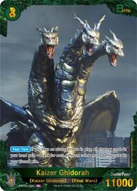 Kaizer Ghidorah | Booster Set 4: Endless Wars | SP | Foil | #EBP04-068+