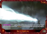 Spiral heat ray | Booster Set 4: Endless Wars | SP | Foil | #EBP04-075+