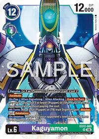 Kaguyamon | Digital World Shambala | Super Rare | Foil | #EX12-065 SR