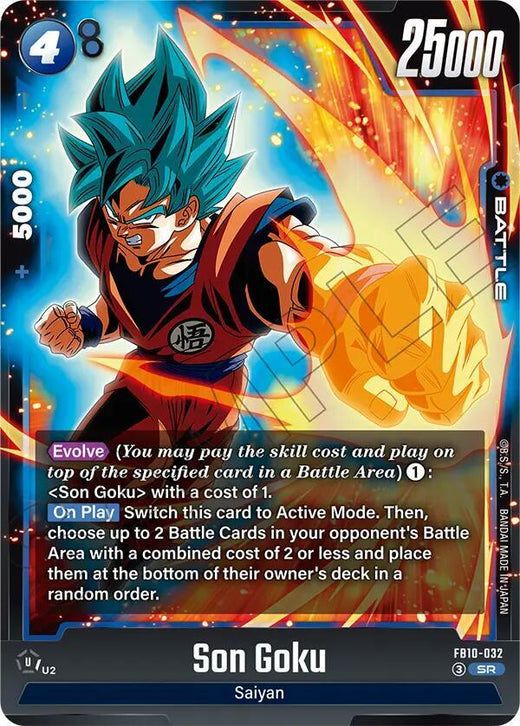 Son Goku - FB10-032 Super Rare Holofoil