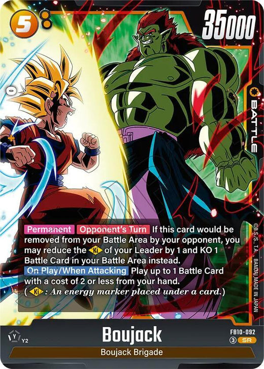 Boujack - FB10-092 Super Rare Holofoil
