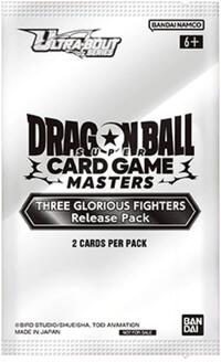 Dragon Ball Super: Masters: Three Glorious Fighters Release Event Pack