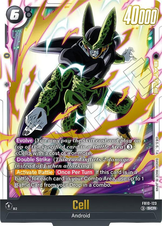 Cell - FB10-123 Secret Rare Holofoil
