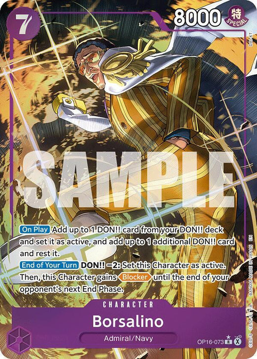 Borsalino (Alternate Art) OP16-073 R Foil
