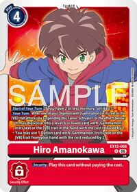 Hiro Amanokawa | Digital World Shambala | Rare | Foil | #EX12-066 R