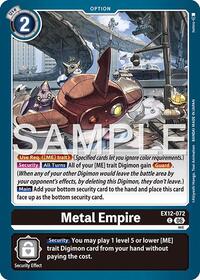 Metal Empire | Digital World Shambala | Common | Normal | #EX12-072 C