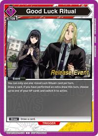 Good Luck Ritual | UE19BT: SAKAMOTO DAYS Release Event Cards | Common | Normal | #UE19BT/SMD-1-076