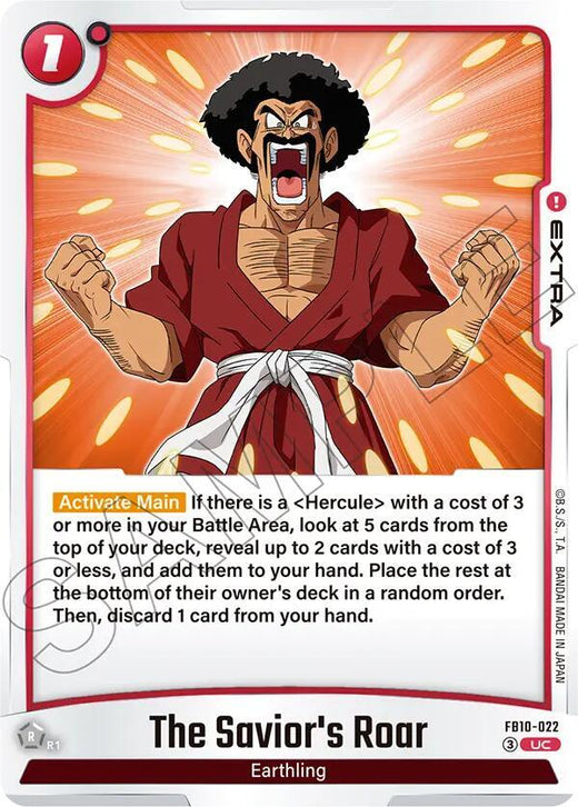 The Savior's Roar FB10-022 Uncommon